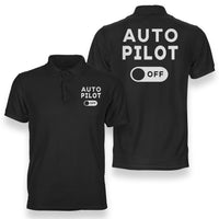 Thumbnail for Auto Pilot Off Designed Double Side Polo T-Shirts