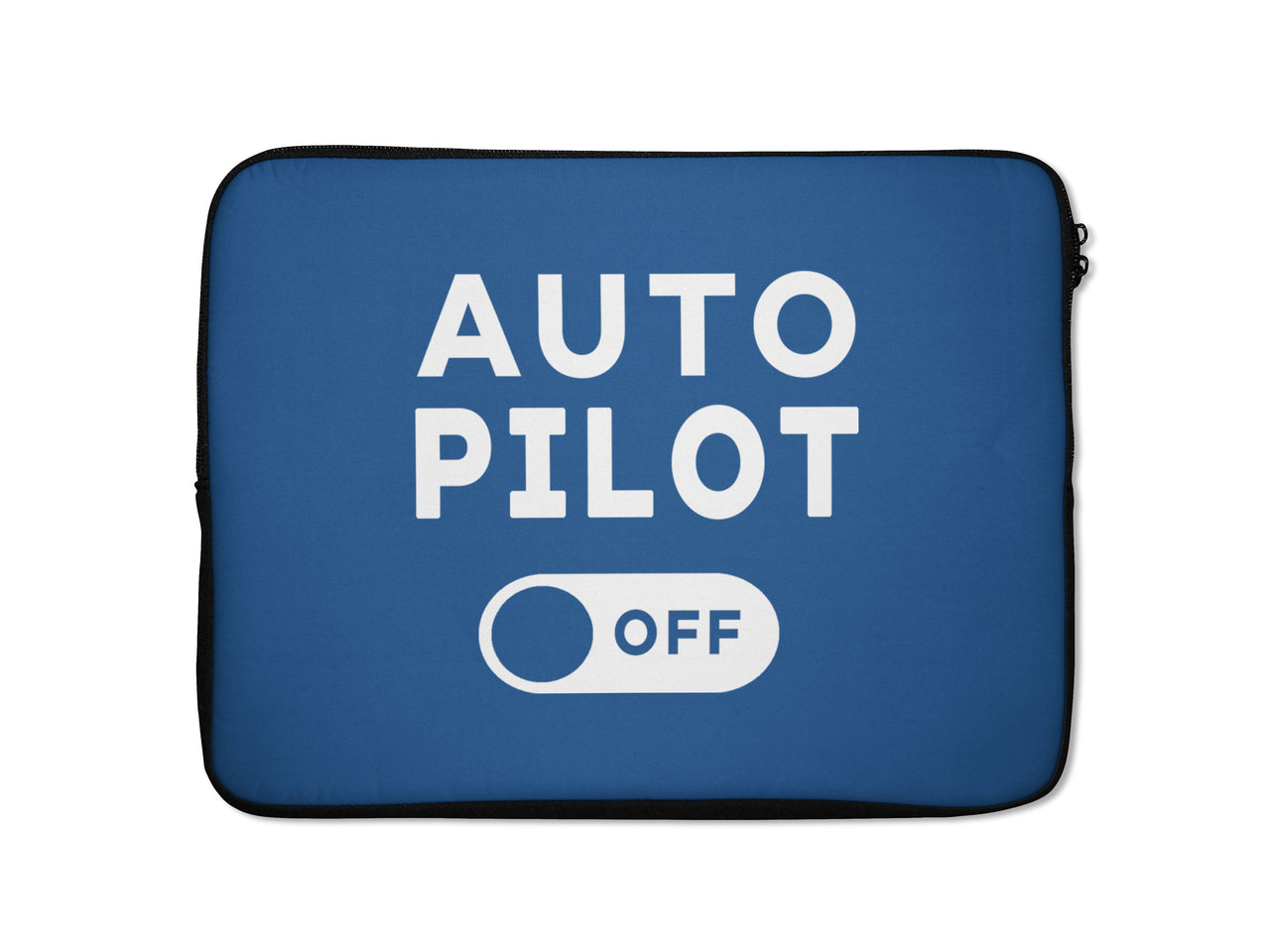 Auto Pilot Off Designed Laptop & Tablet Cases