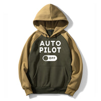 Thumbnail for Auto Pilot Off Designed Colourful Hoodies