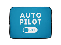 Thumbnail for Auto Pilot Off Designed Laptop & Tablet Cases