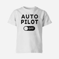 Thumbnail for Auto Pilot Off Designed Children T-Shirts