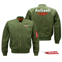 Thumbnail for Avgeek Designed Pilot Jackets (Customizable)