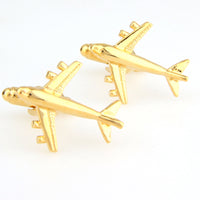 Thumbnail for Airplane Shaped (2) Cuff Links