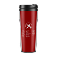 Thumbnail for Aviation Alphabet 2 Designed Travel Mugs