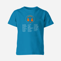 Thumbnail for Aviation Alphabet 3 Designed Children T-Shirts