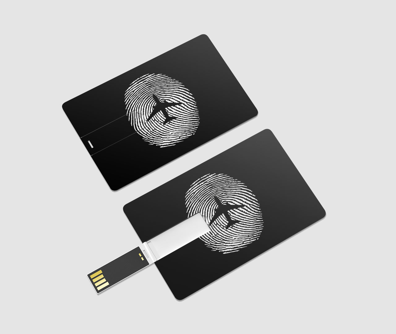 Aviation Finger Print Designed USB Cards
