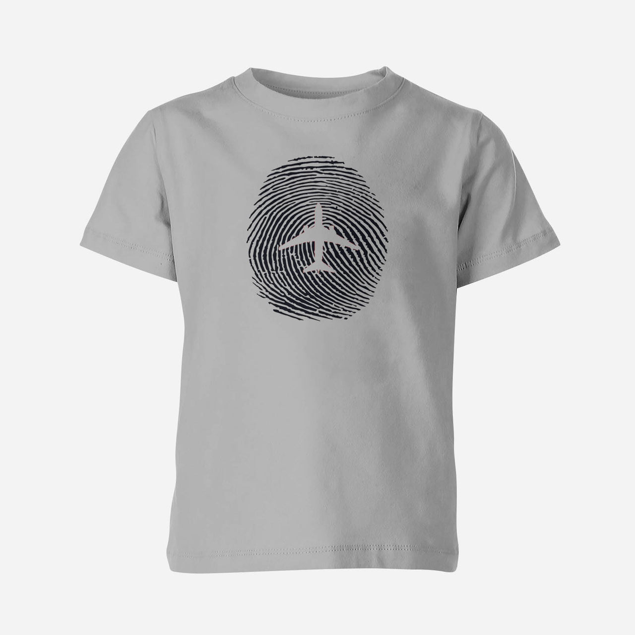 Aviation Finger Print Designed Children T-Shirts