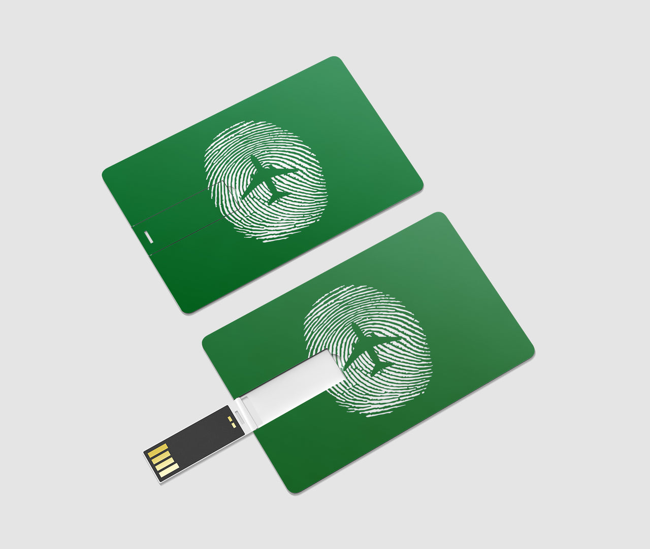Aviation Finger Print Designed USB Cards