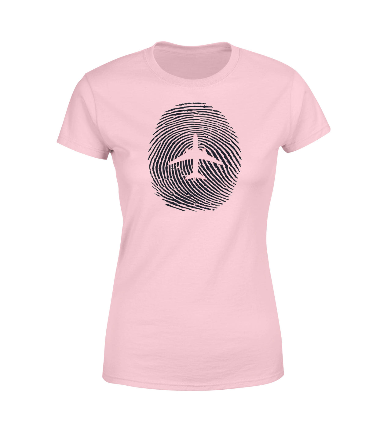 Aviation Finger Print Designed Women T-Shirts