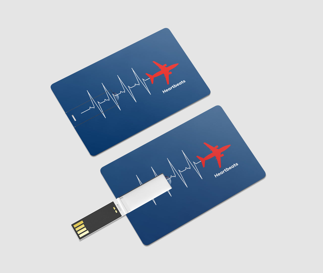 Aviation Heartbeats Designed USB Cards