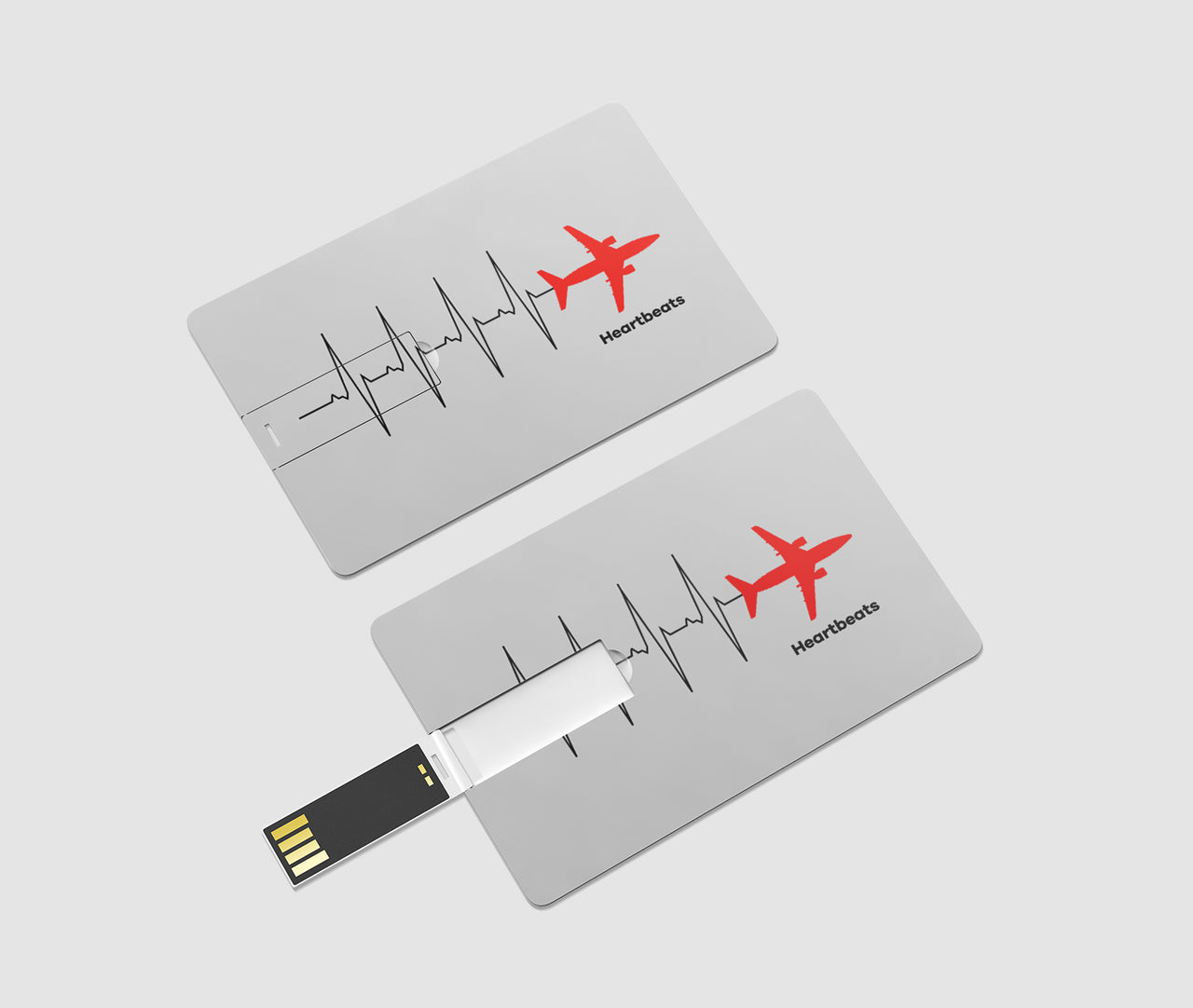 Aviation Heartbeats Designed USB Cards