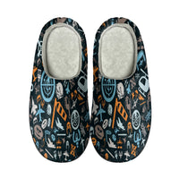 Thumbnail for Aviation Icons Designed Cotton Slippers