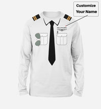Thumbnail for Customizable Pilot Uniform (Badge 1) Designed 