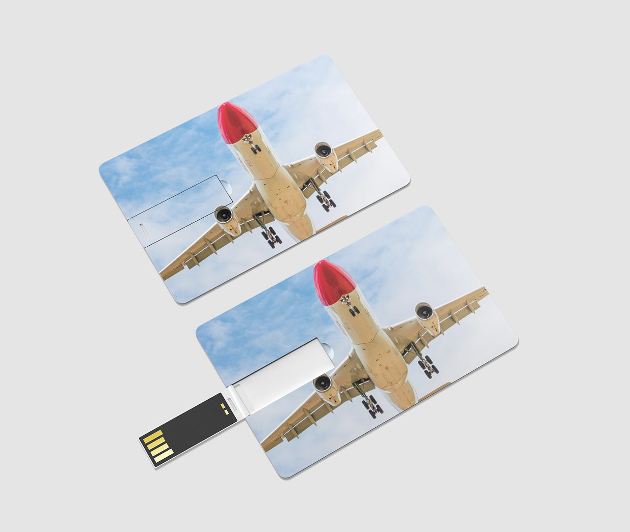 Beautiful Airbus A330 on Approach copy Designed USB Cards