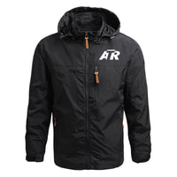 Thumbnail for ATR & Text Designed Thin Stylish Jackets