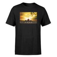 Thumbnail for Ready for Departure Passanger Jet Designed T-Shirts