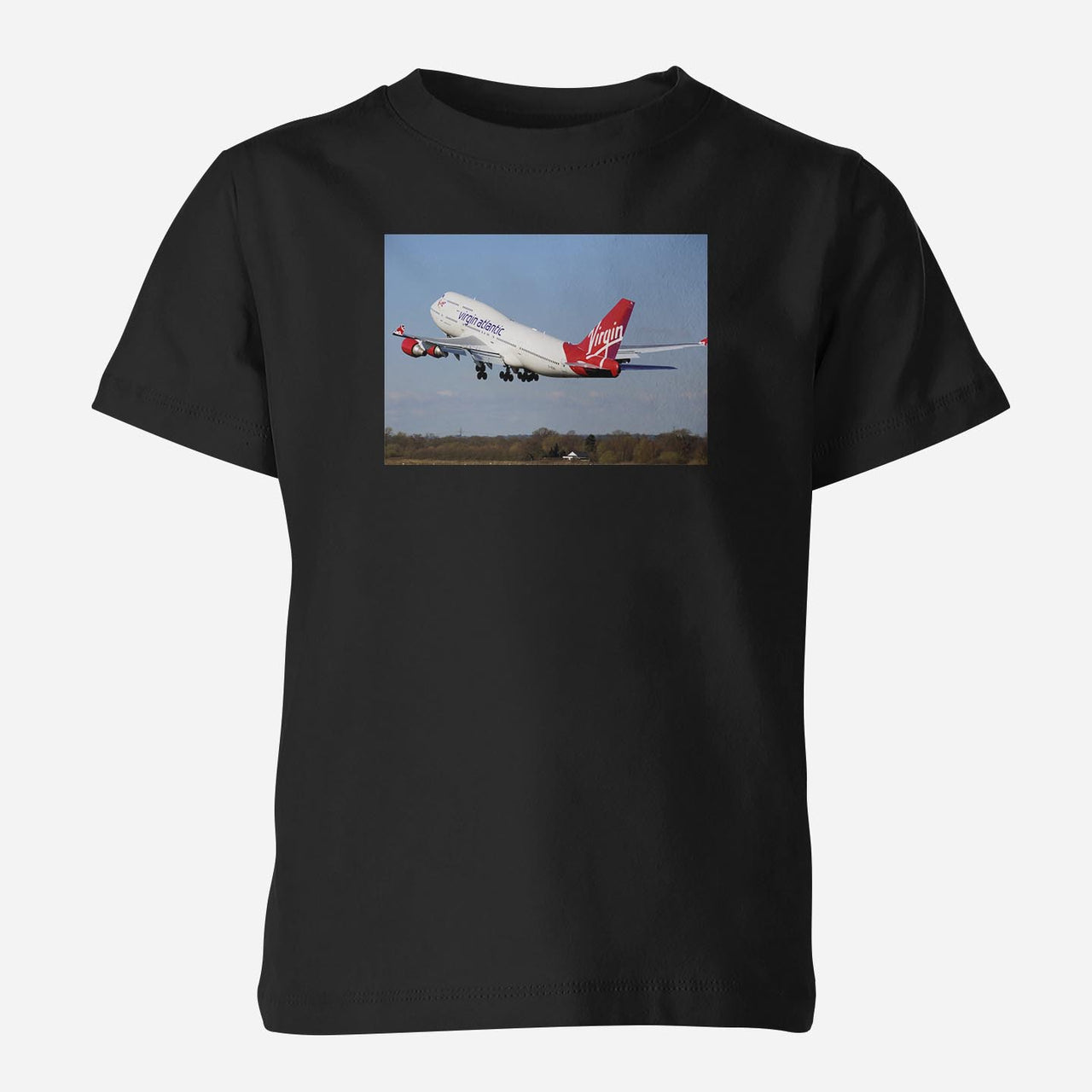 Virgin Atlantic Boeing 747 Designed Children T-Shirts