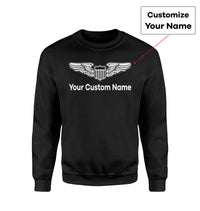 Thumbnail for Custom Name & Big Badge (Military Badge) Designed 3D Sweatshirts