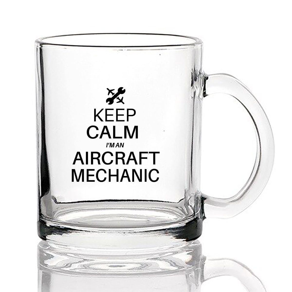 Aircraft Mechanic Designed Coffee & Tea Glasses