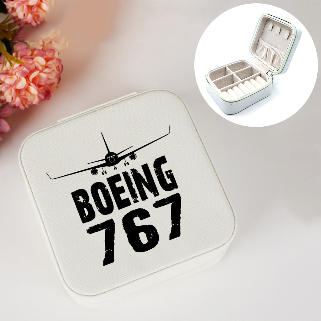 Boeing 767 & Plane Designed Leather Jewelry Boxes