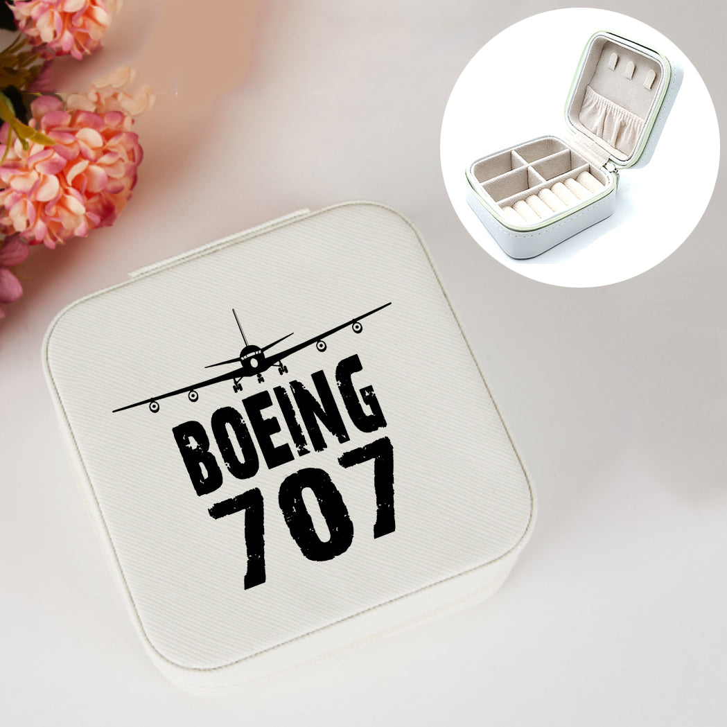Boeing 707 & Plane Designed Leather Jewelry Boxes