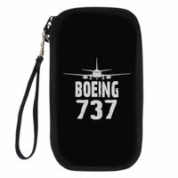 Thumbnail for Boeing 737 & Plane Designed Travel Cases & Wallets