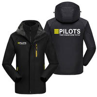Thumbnail for Pilots They Know How To Fly Designed Thick Skiing Jackets