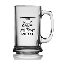 Thumbnail for Student Pilot Designed Beer Glass with Holder
