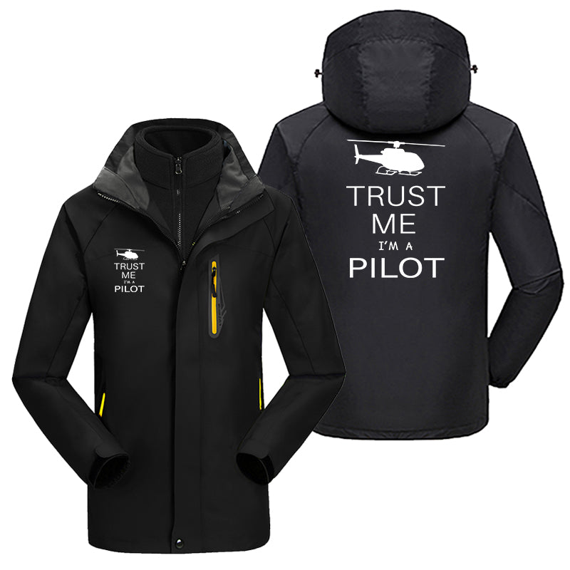 Trust Me I'm a Pilot (Helicopter) Designed Thick Skiing Jackets