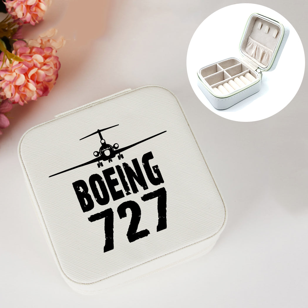 Boeing 727 & Plane Designed Leather Jewelry Boxes