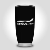 Thumbnail for The Airbus A330 Designed Tumbler Travel Mugs