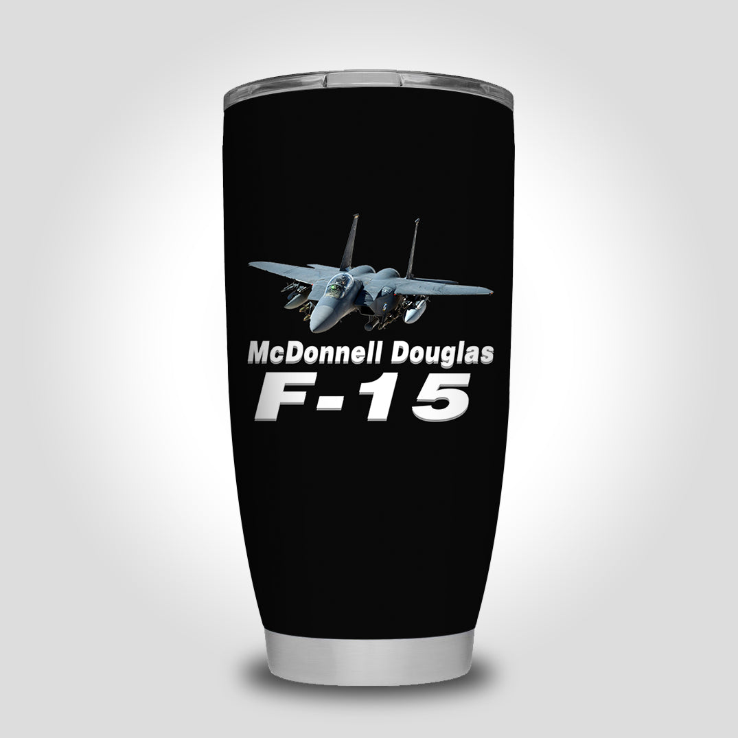 The McDonnell Douglas F15 Designed Tumbler Travel Mugs