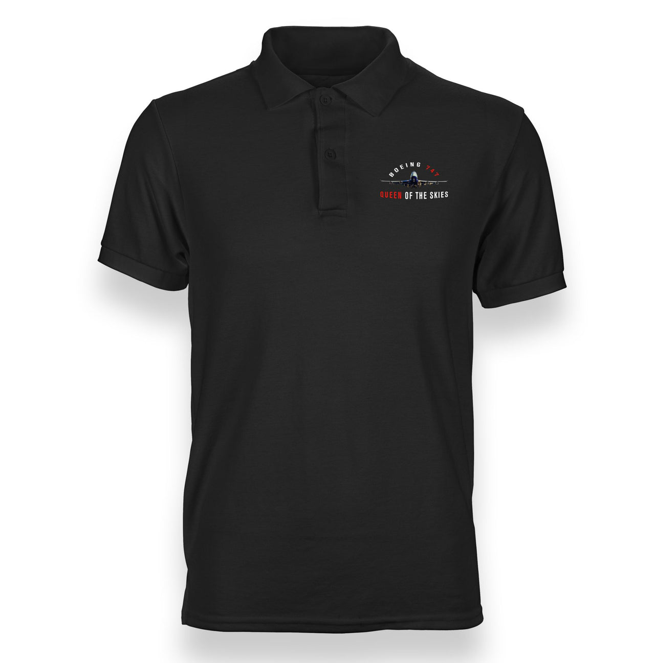 Boeing 747 Queen of the Skies Designed "WOMEN" Polo T-Shirts