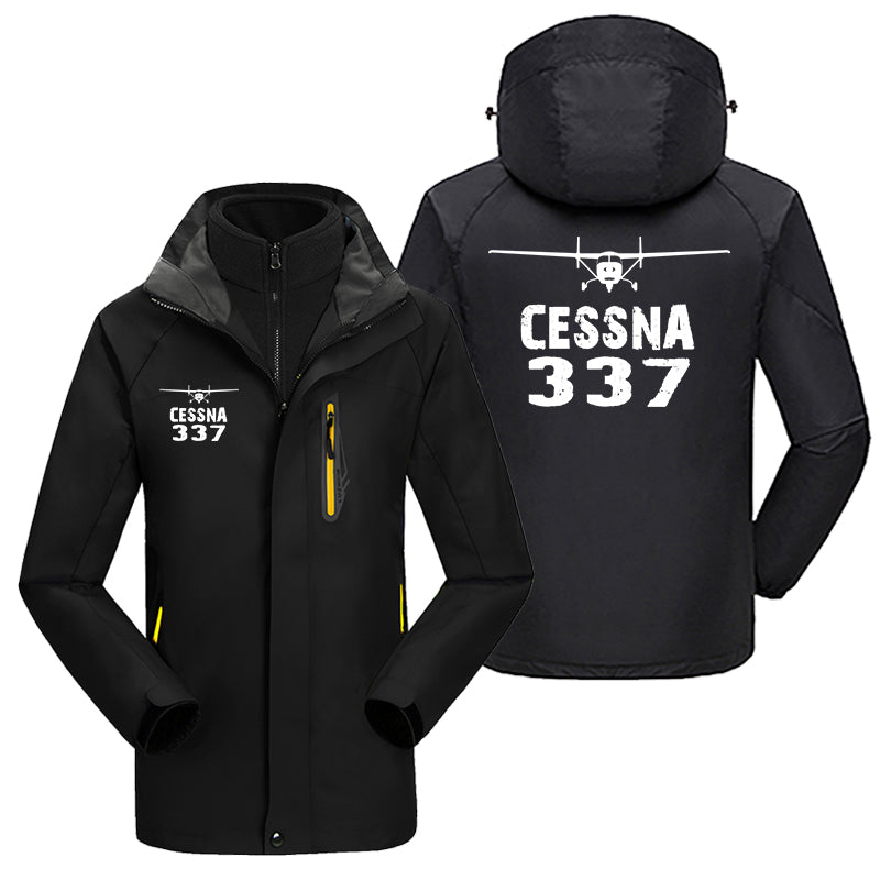 Cessna 337 & Plane Designed Thick Skiing Jackets