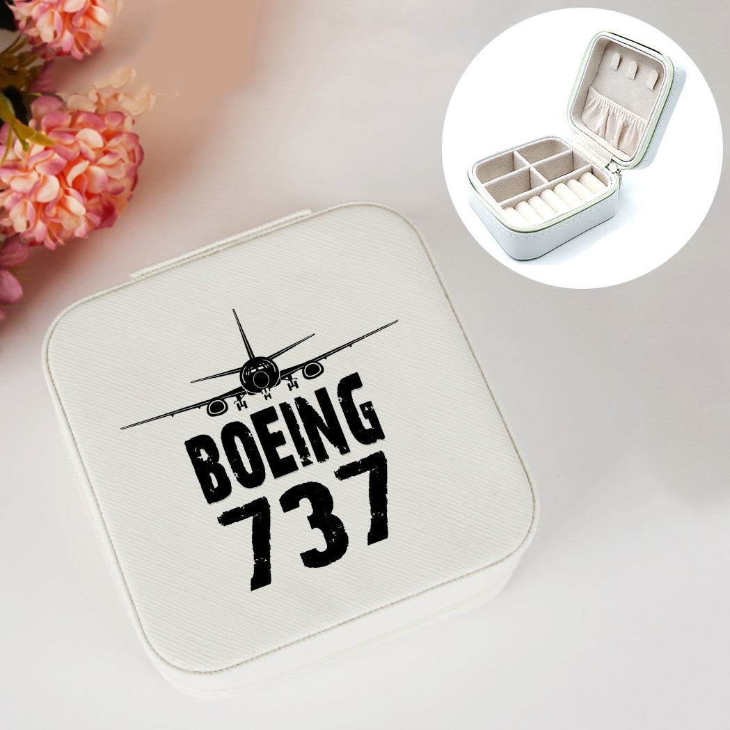 Boeing 737 & Plane Designed Leather Jewelry Boxes