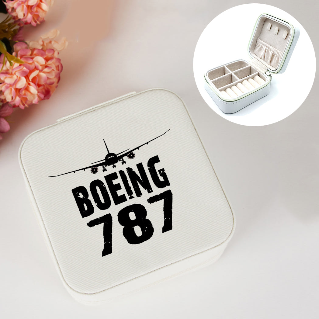 Boeing 787 & Plane Designed Leather Jewelry Boxes