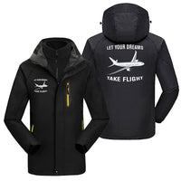 Thumbnail for Let Your Dreams Take Flight Designed Thick Skiing Jackets