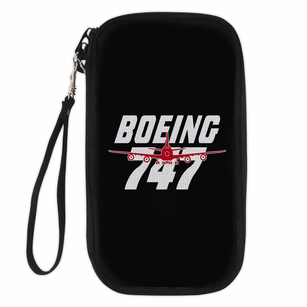 Amazing Boeing 747 Designed Travel Cases & Wallets