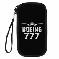 Thumbnail for Boeing 777 & Plane Designed Travel Cases & Wallets