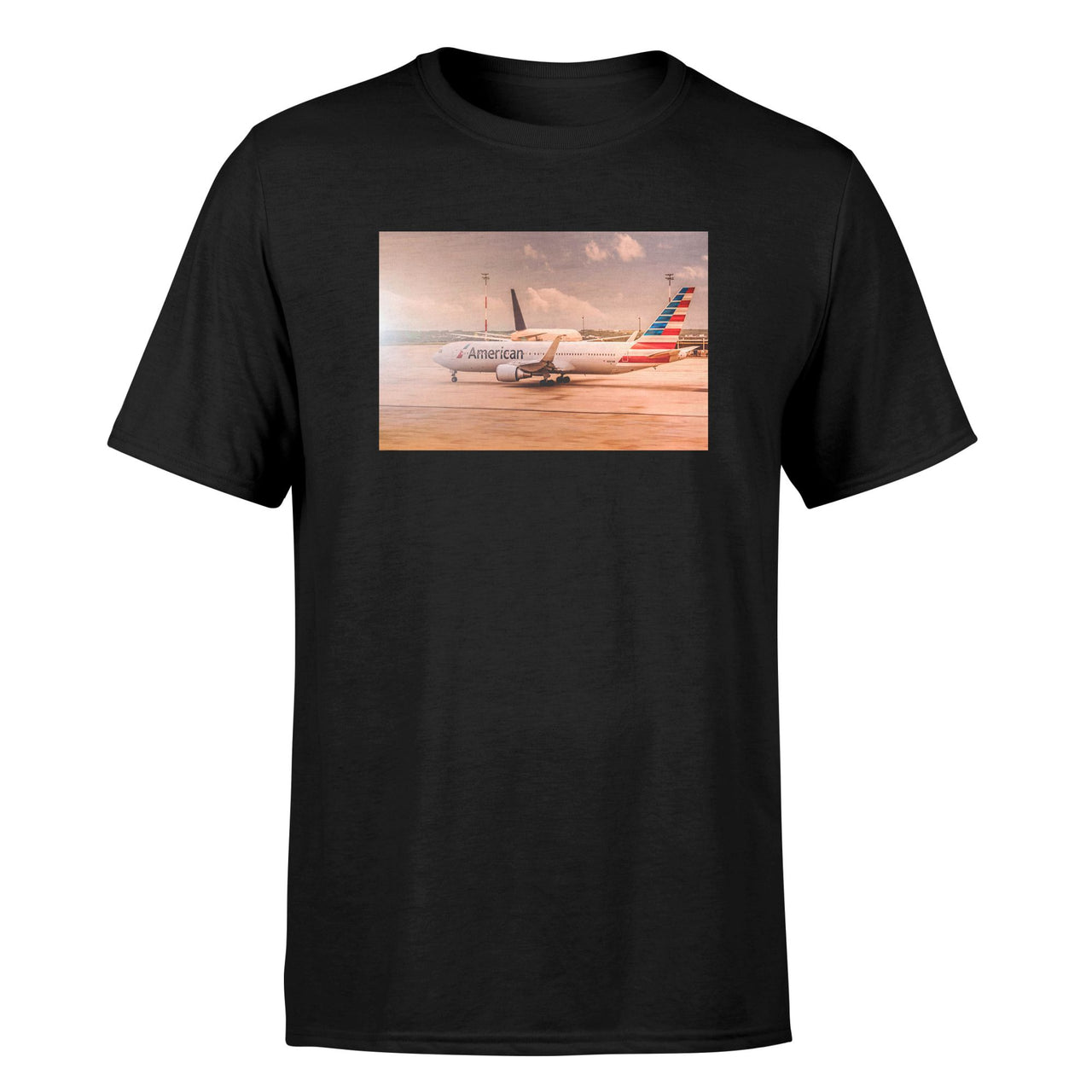 American Airlines Boeing 767 Designed T-Shirts