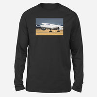 Thumbnail for Lutfhansa A350 Designed Long-Sleeve T-Shirts
