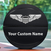 Thumbnail for Custom Name (Badge 5) Designed Basketball