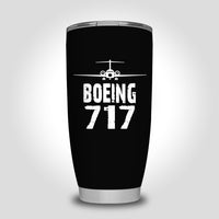 Thumbnail for Boeing 717 & Plane Designed Tumbler Travel Mugs