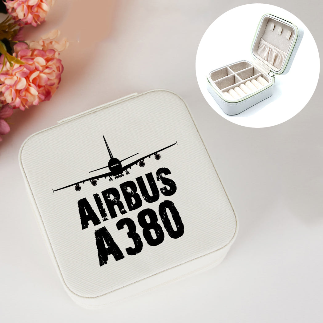 Airbus A380 & Plane Designed Leather Jewelry Boxes