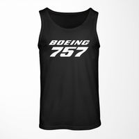 Thumbnail for Boeing 757 & Text Designed Tank Tops