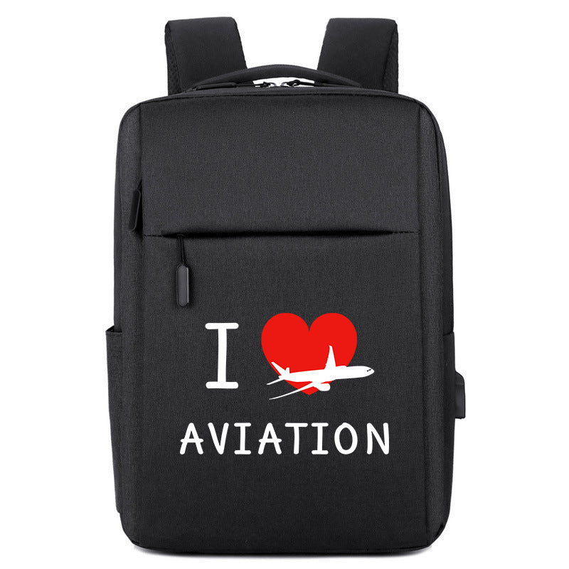 I Love Aviation Designed Super Travel Bags