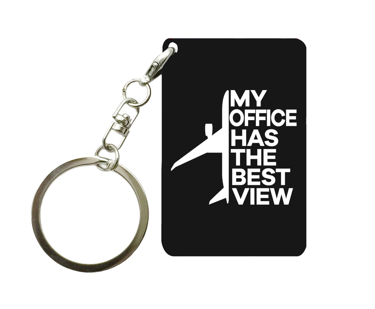 My Office Has The Best View Designed Key Chains