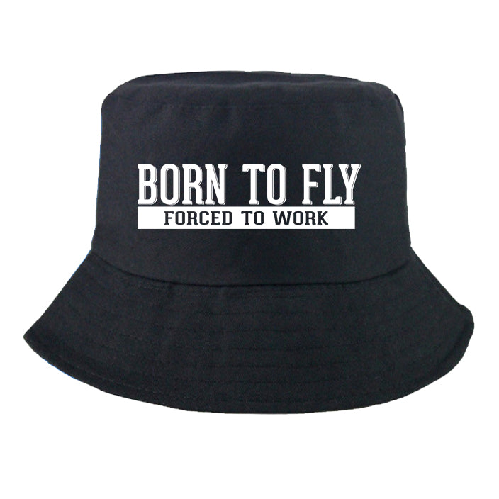 Born To Fly Forced To Work Designed Summer & Stylish Hats