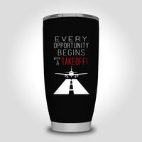 Thumbnail for Every Opportunity Designed Tumbler Travel Mugs