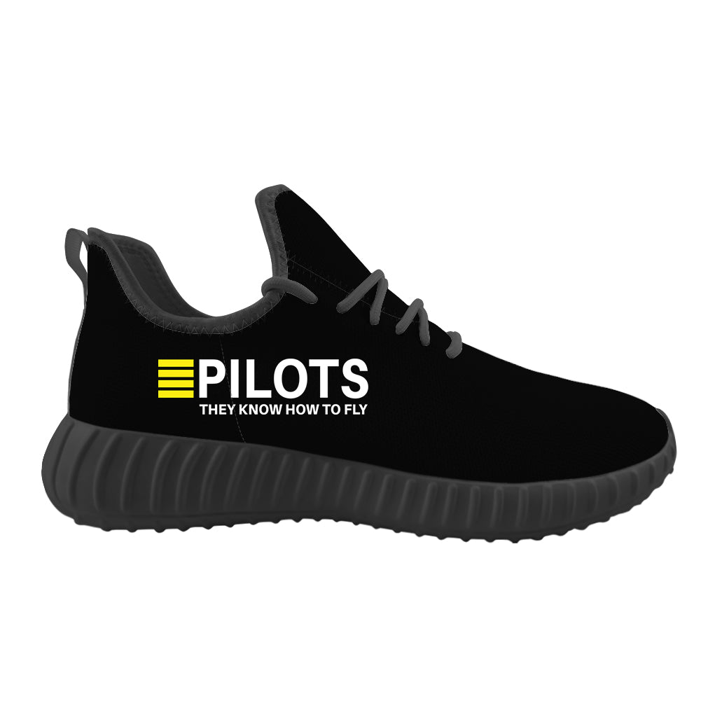 Pilots They Know How To Fly Designed Sport Sneakers & Shoes (MEN)